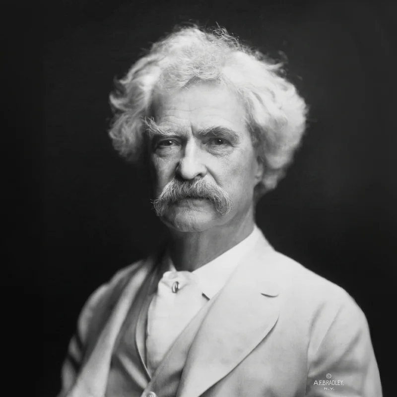 Mark Twain portresi