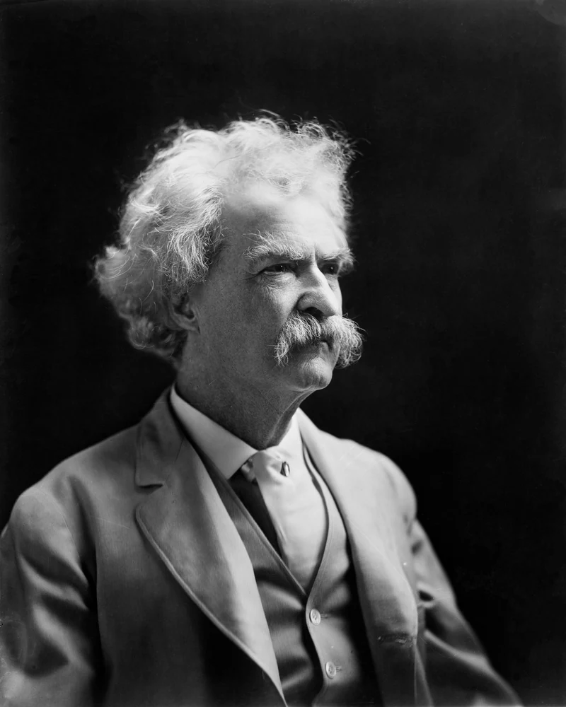 Mark Twain portresi